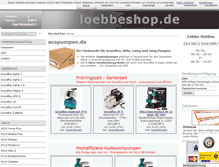 Tablet Screenshot of ecopumpen.de